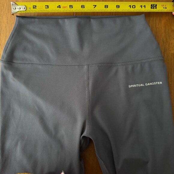 NWOT Spiritual Gangster SG Intent High Waisted Legging Gray Eco Women’s Size M - Picture 5 of 15